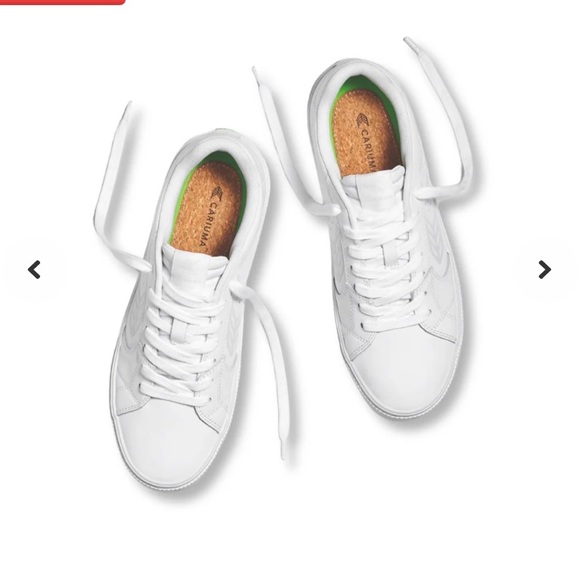 Women’s Cariuma Salvas Leather Sneakers White - Picture 3 of 9